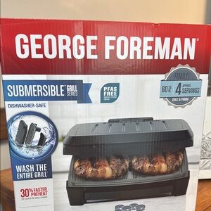 George Foreman Black Submersible Grill